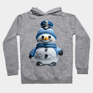 Snowman police officer Hoodie